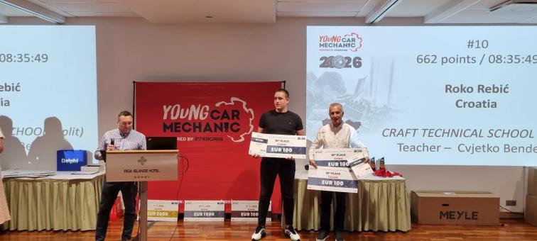 YCM međunarodno finale 2026. - 10. mjesto za hrvatskog predstavnika
